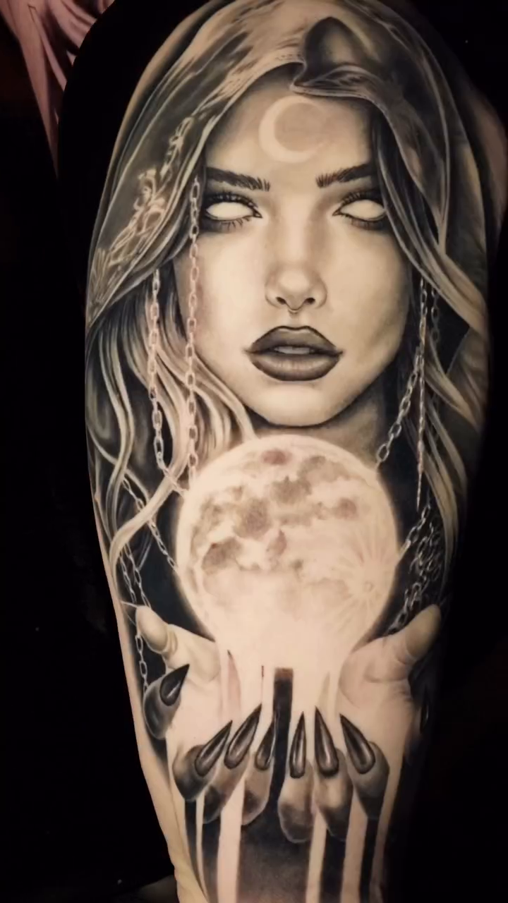 Realism tattoo on the forearm by April Lynn