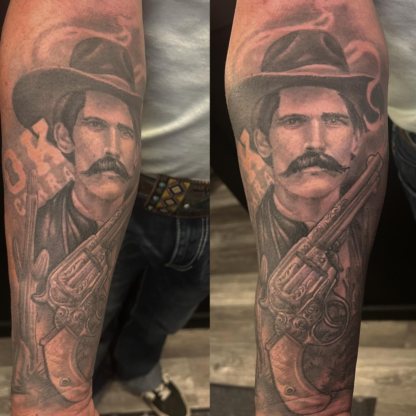 Tattoo by @ldgoodtattoo — realism, black_and_grey