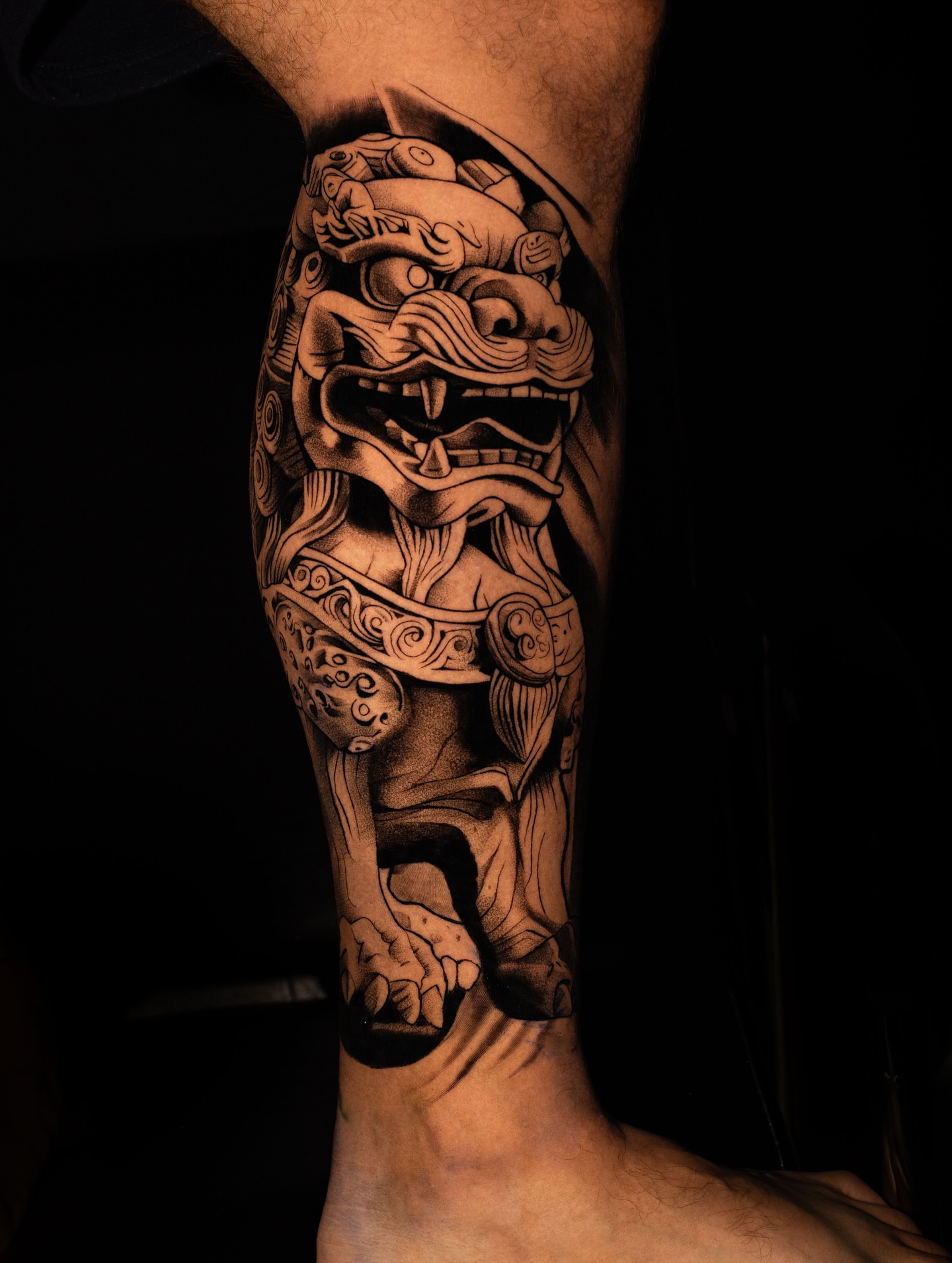 Tattoo by @javiink_rm — black_and_grey