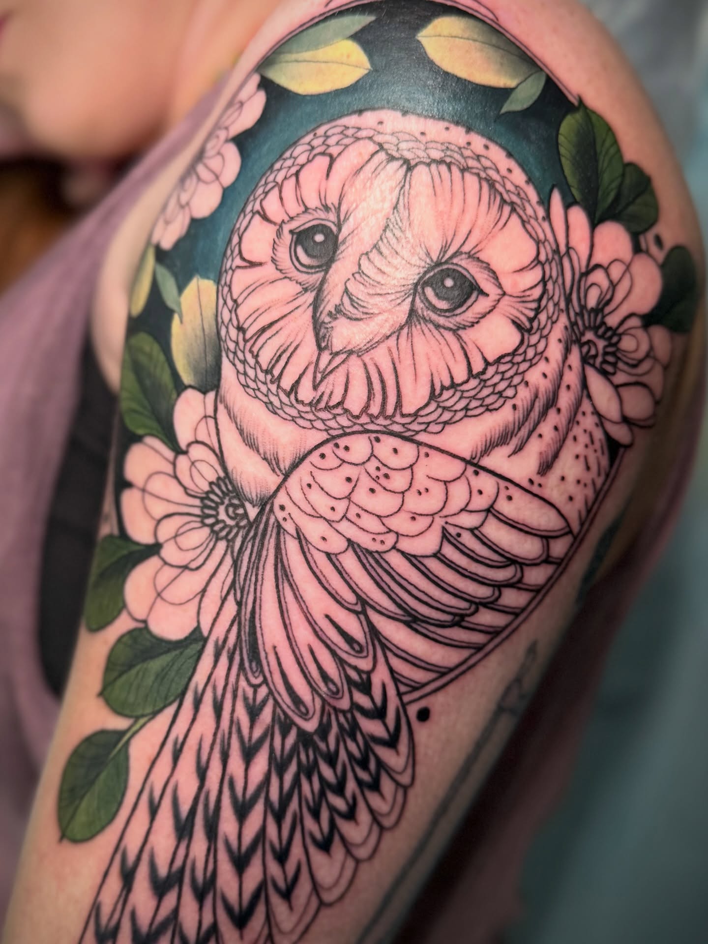 Tattoo by @darien.alexandra — dotwork