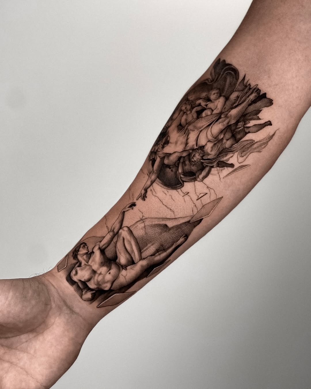 Tattoo by @blackbird_tattooer — realism, black_and_grey