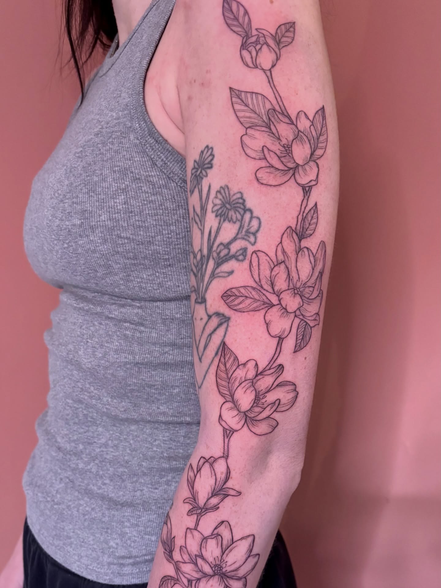 Tattoo by @damoretattoos — black_and_grey