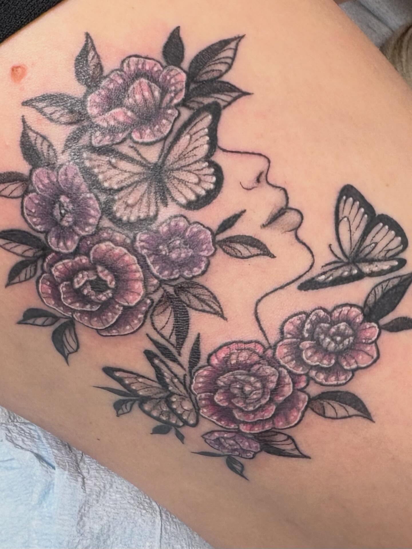 Tattoo by @damnginatattoos โ american_traditional, black_and_grey