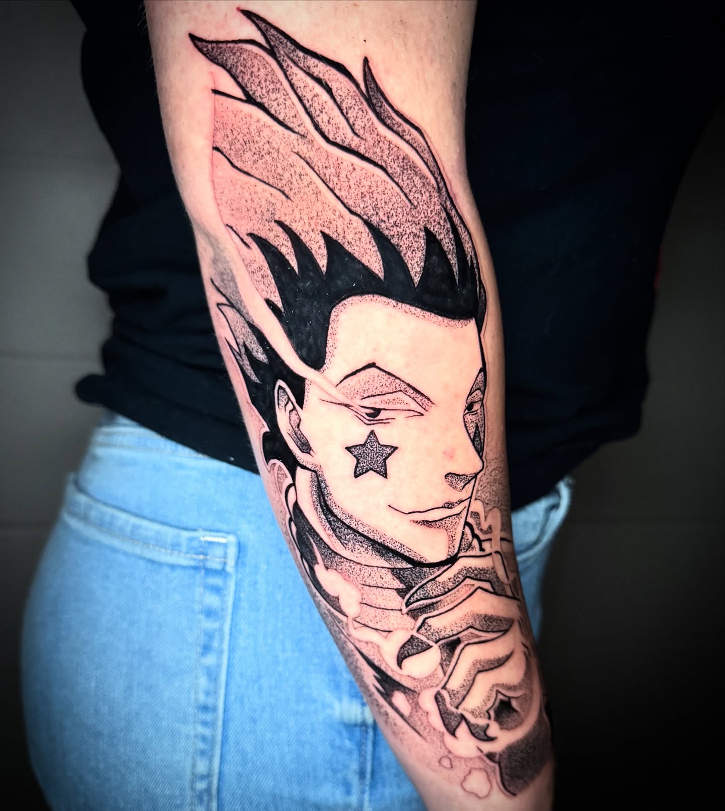 Tattoo by @zach.tattoo — dotwork