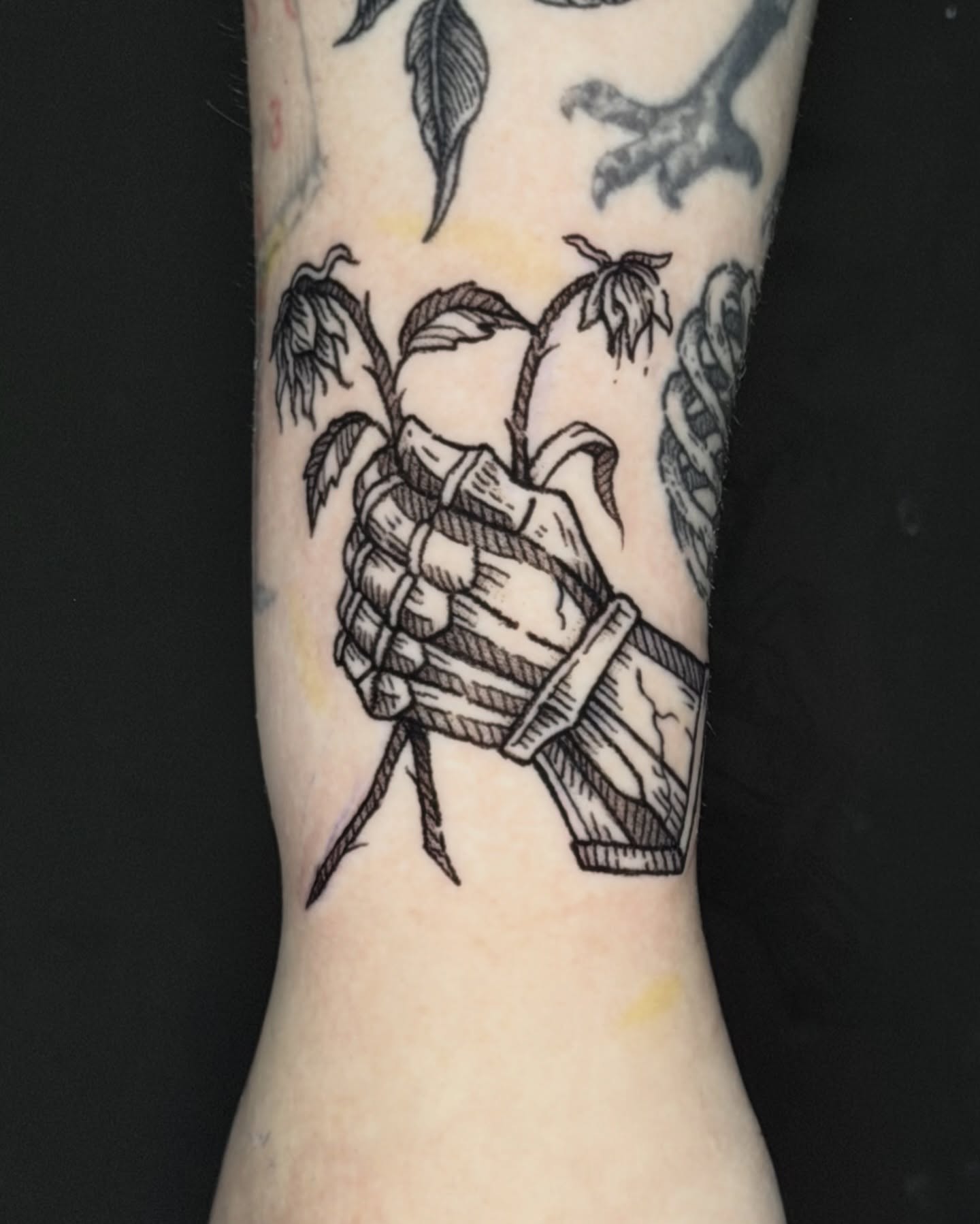 Tattoo by @gmmck_tattoo — black_and_grey