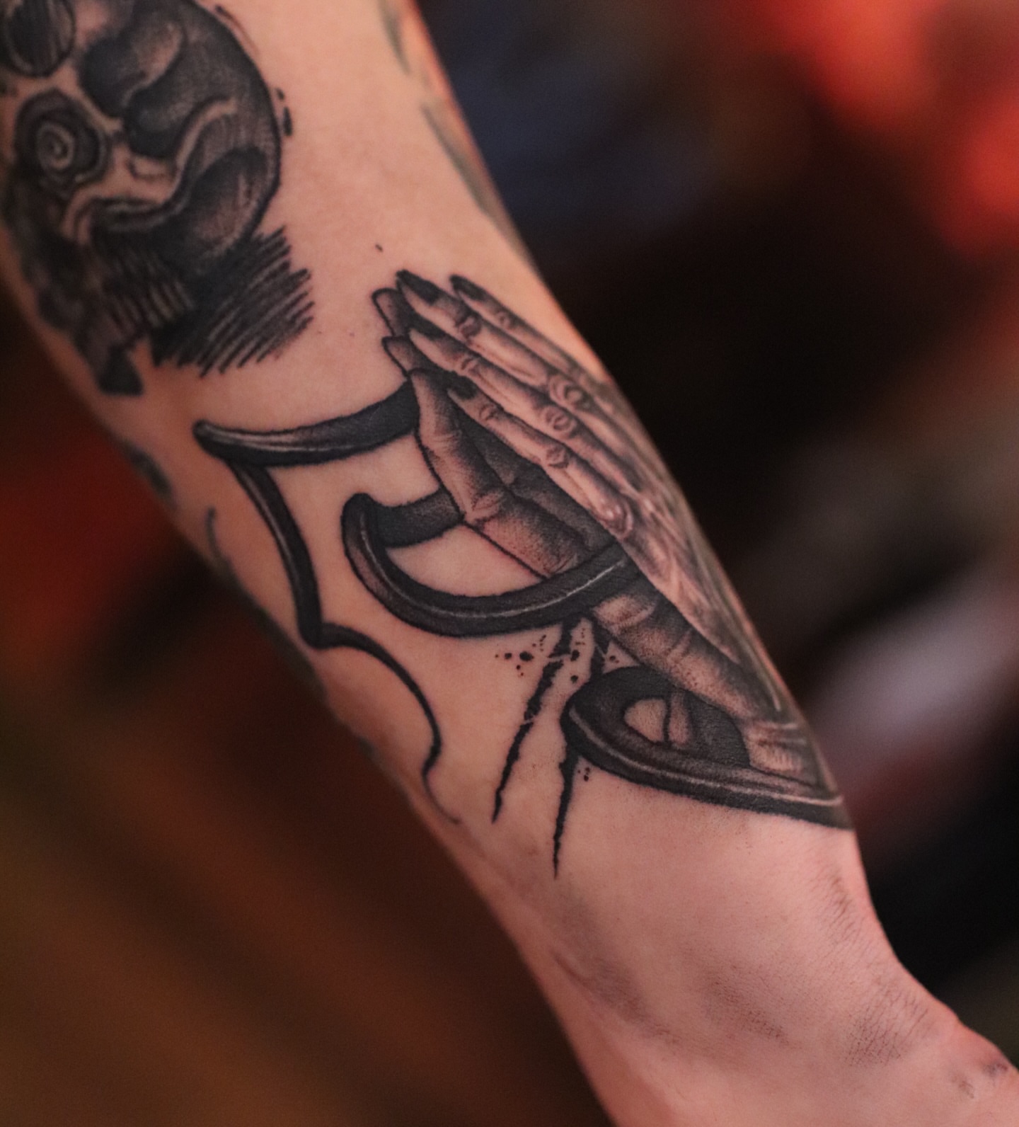 Tattoo by @tattooist_twoface — black_and_grey