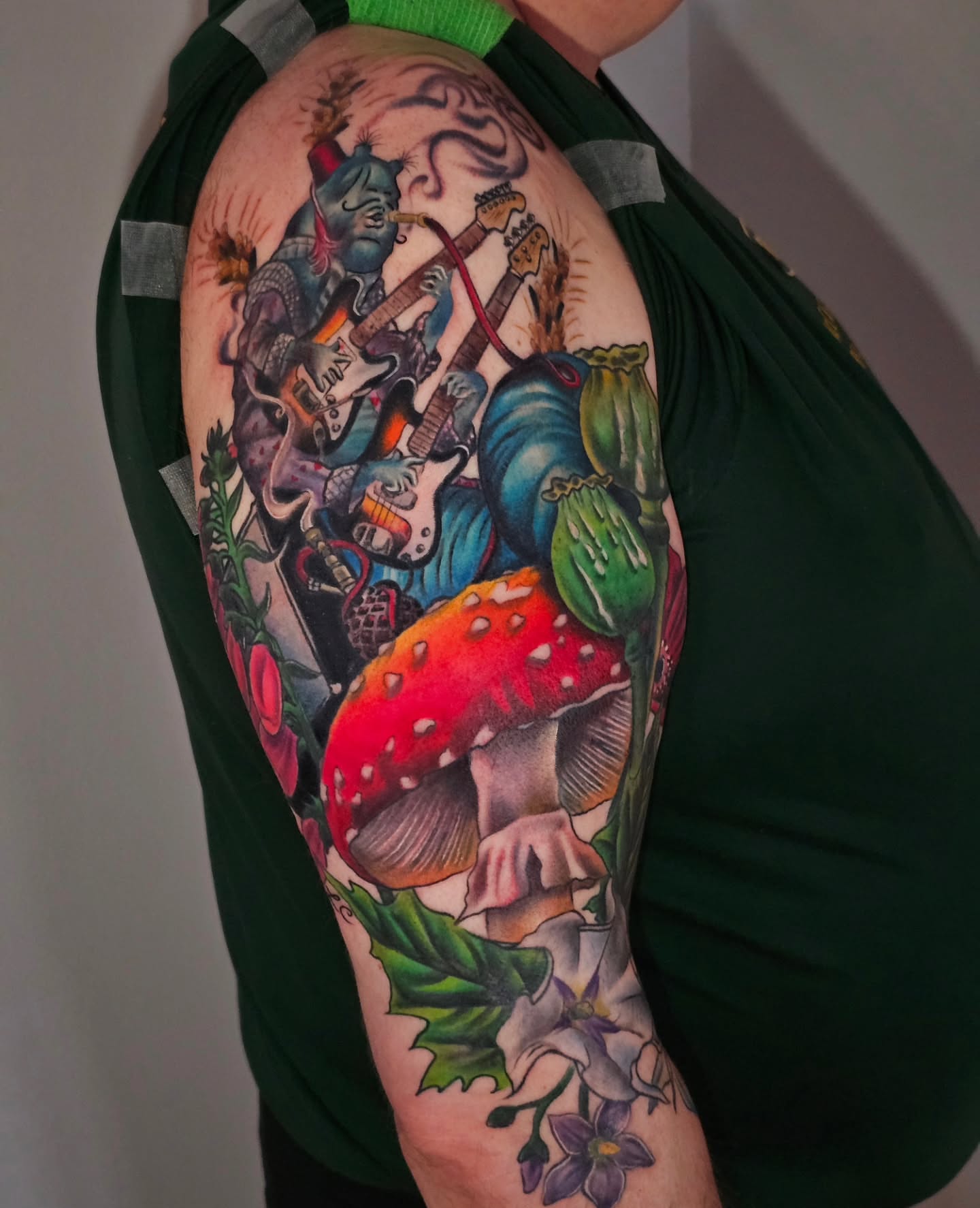 Tattoo by @foxfiretattoos β american_traditional, dotwork