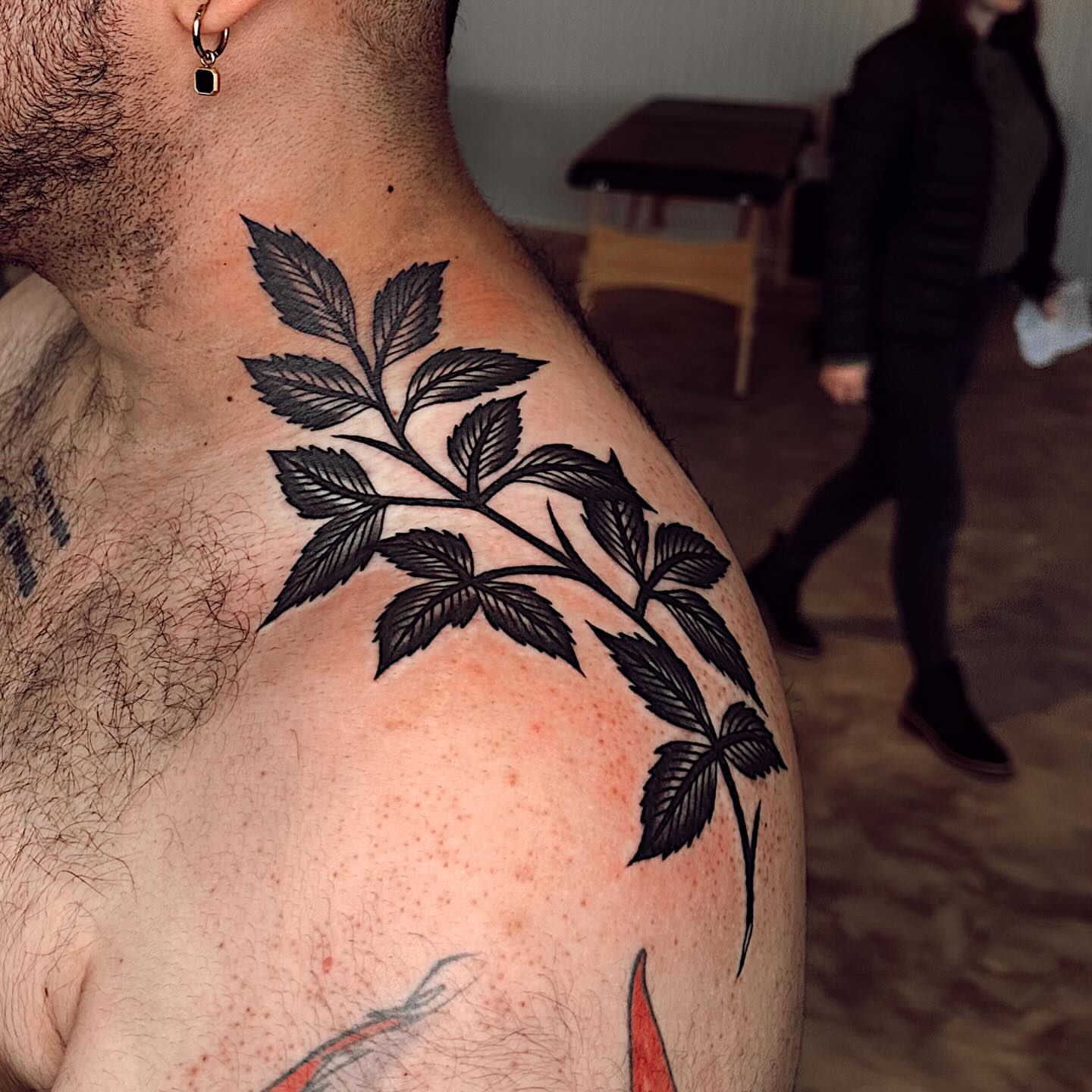 Tattoo by @heiditattoo — black_and_grey