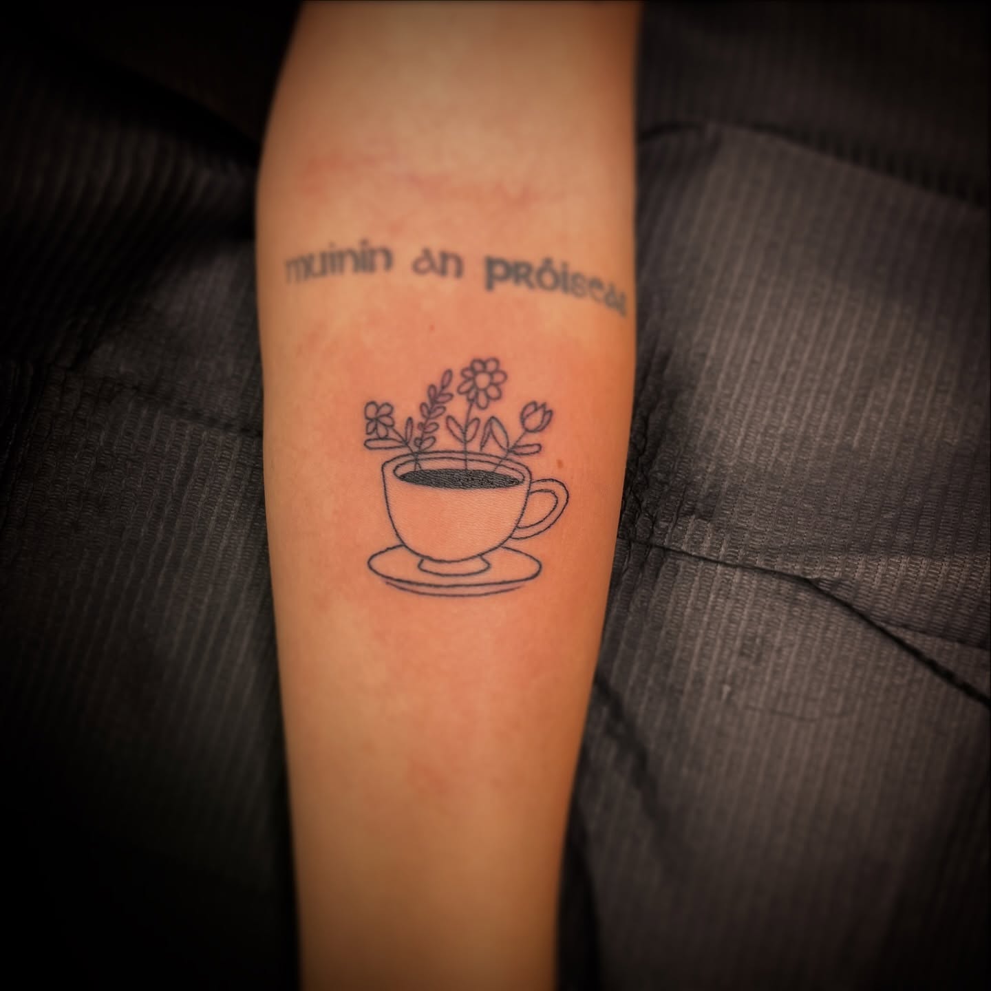 Tattoo by @yatush — black_and_grey