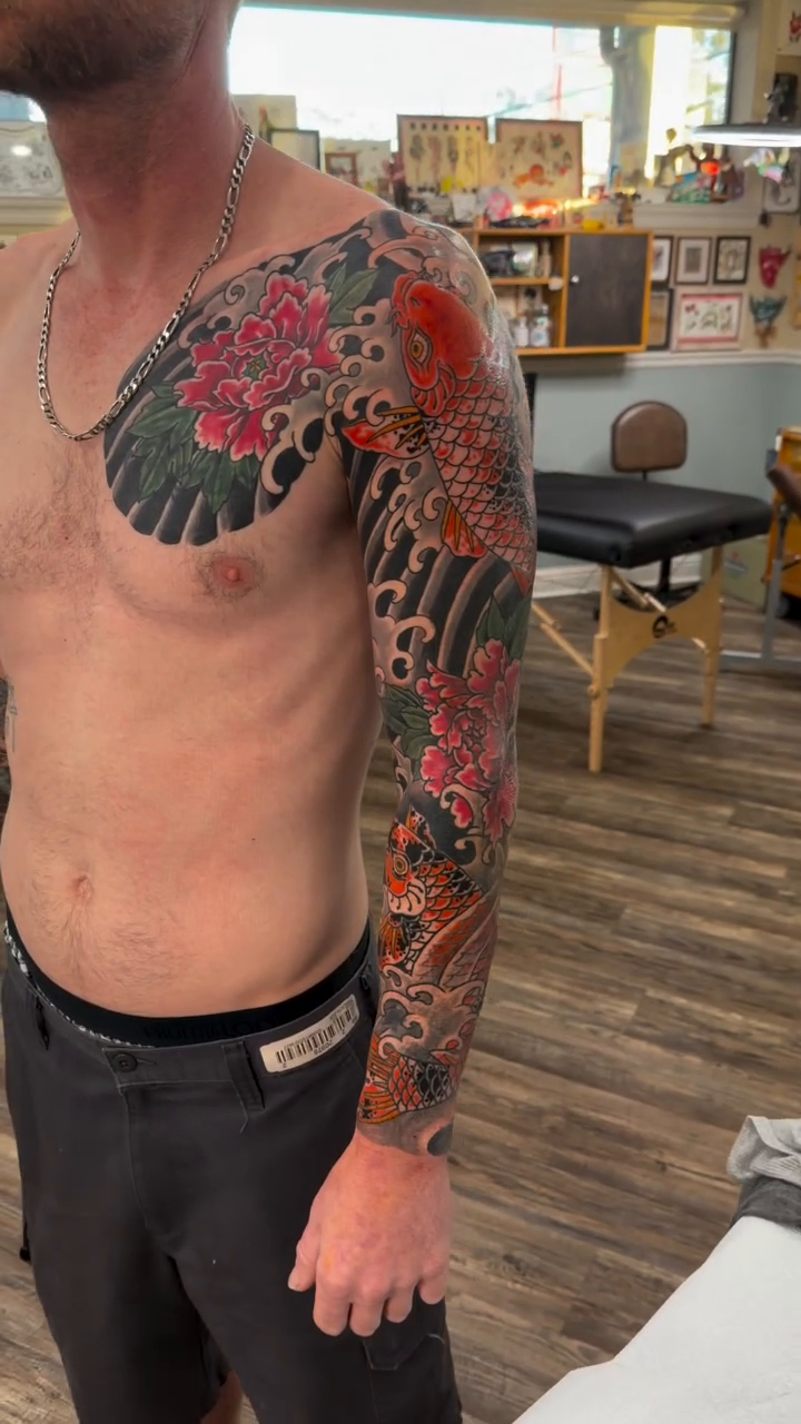 Tattoo by @calebbakertattoo — japanese_irezumi