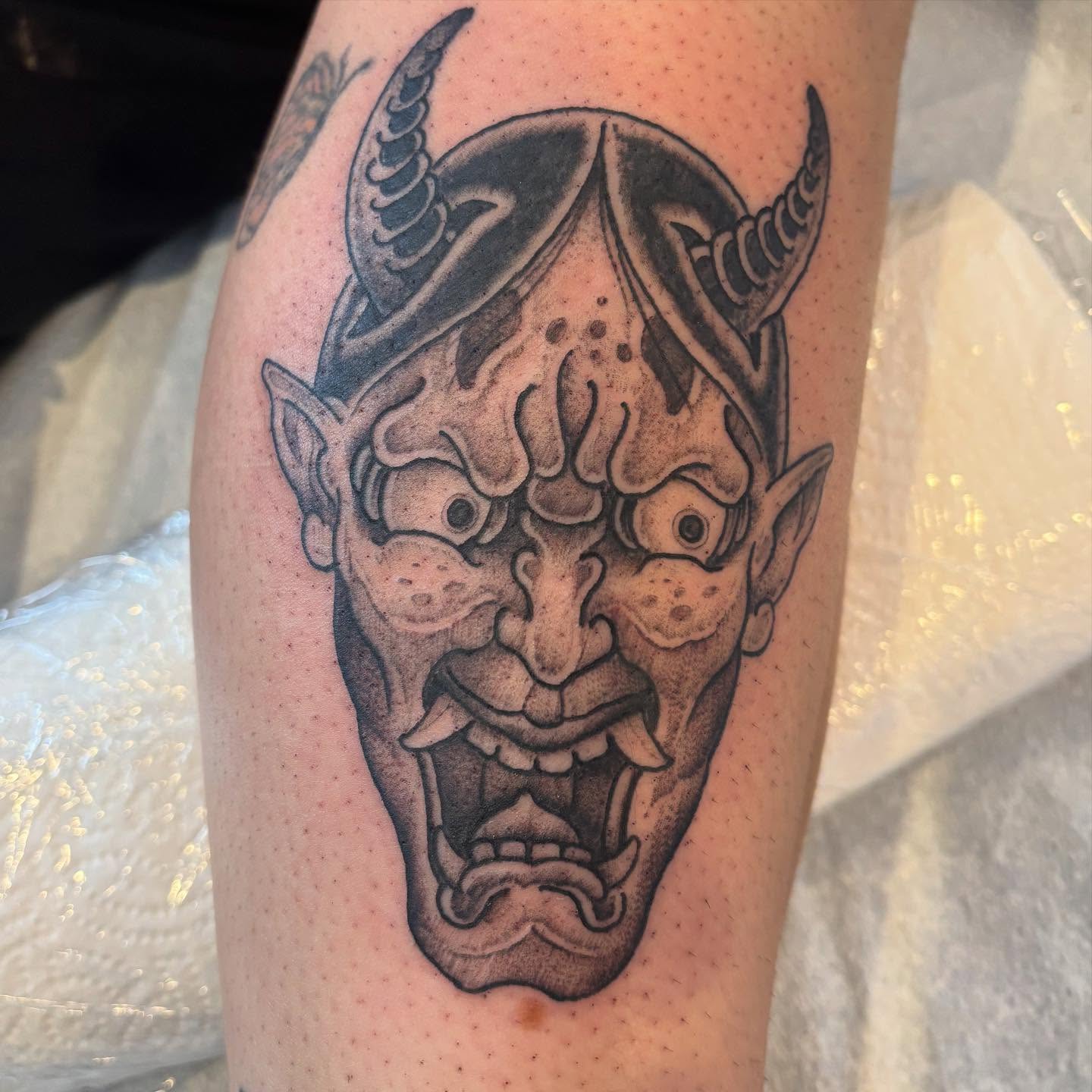 Tattoo by @kevinberubetattooer — black_and_grey