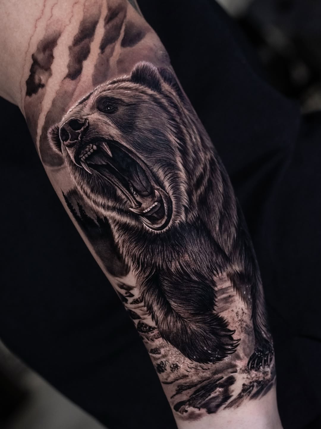 Tattoo by @rendertattoo β realism, black_and_grey
