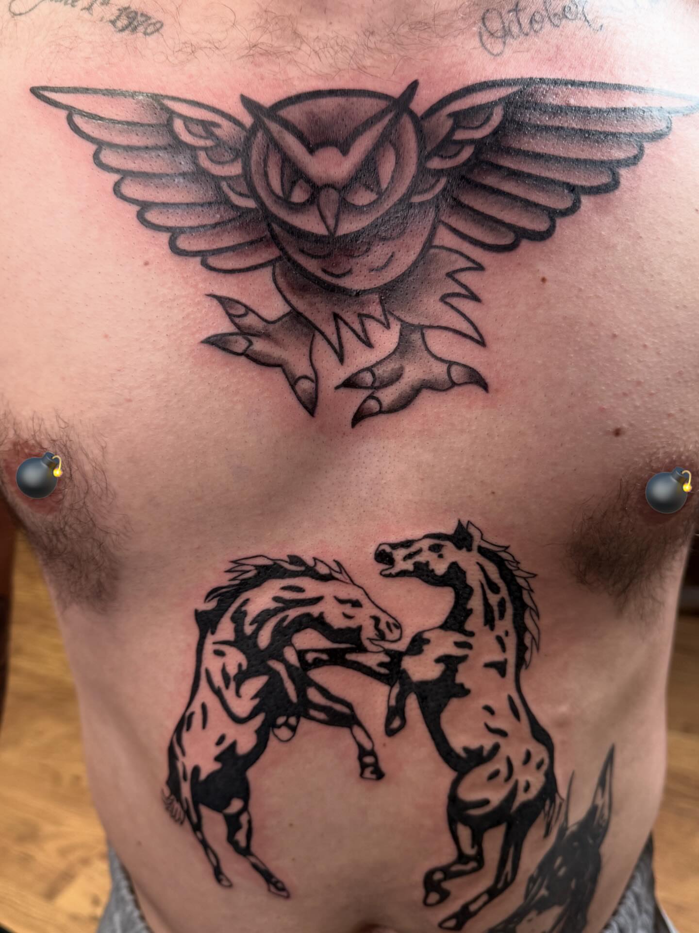 Tattoo by @meme_tattoos — black_and_grey