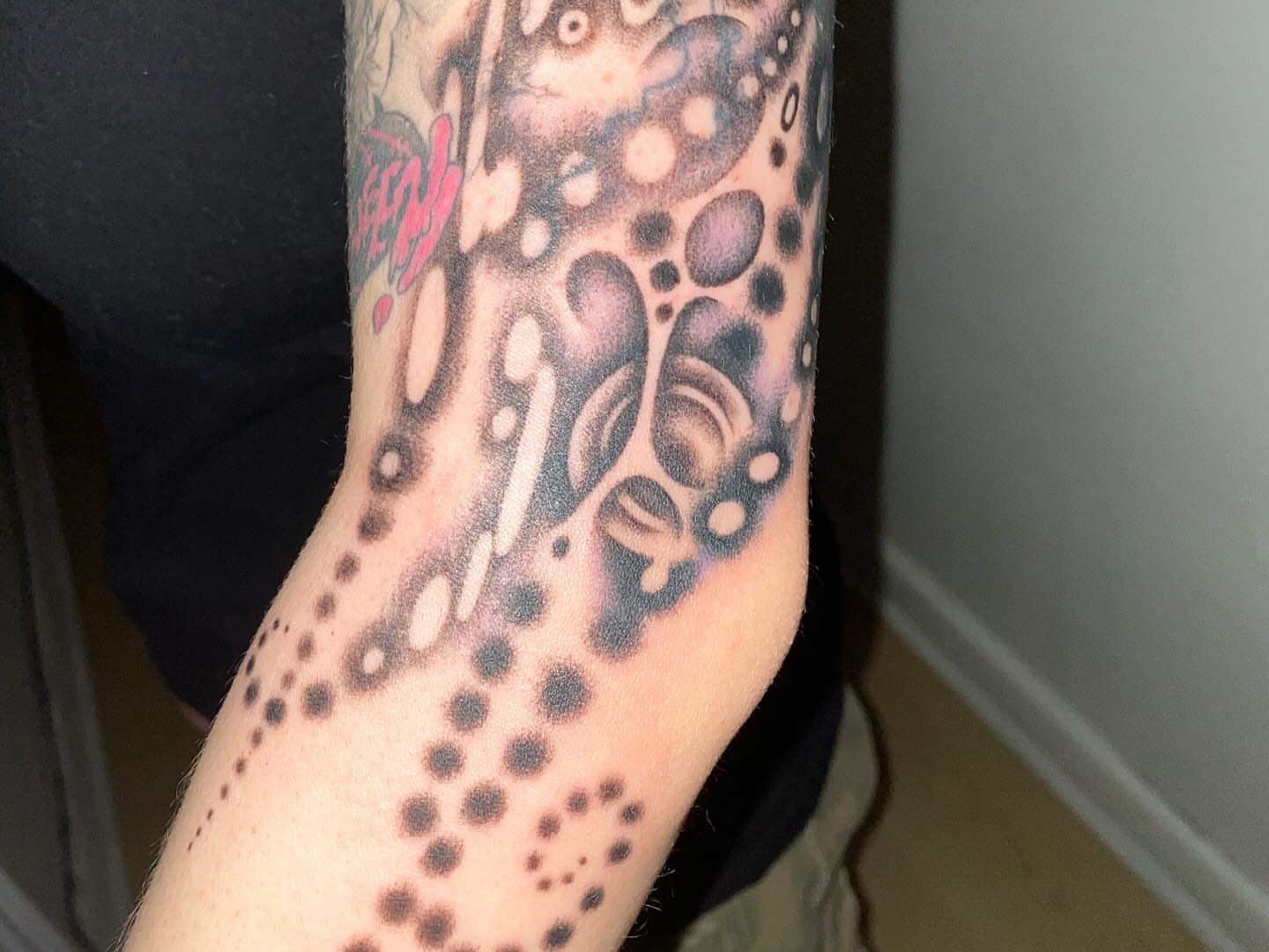 Tattoo by @7bugin7thdimension — dotwork
