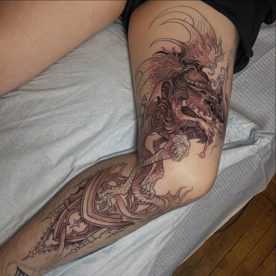 Tattoo by @whatreiley β japanese_irezumi