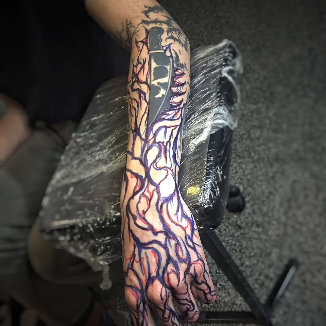 Tattoo by @barragantattoos — realism, dark_realism