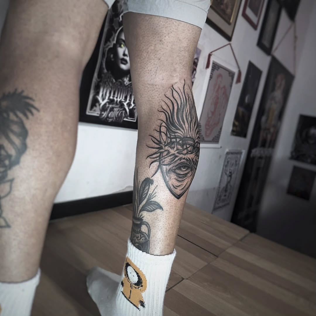 Tattoo by @barragantattoos — black_and_grey, realism