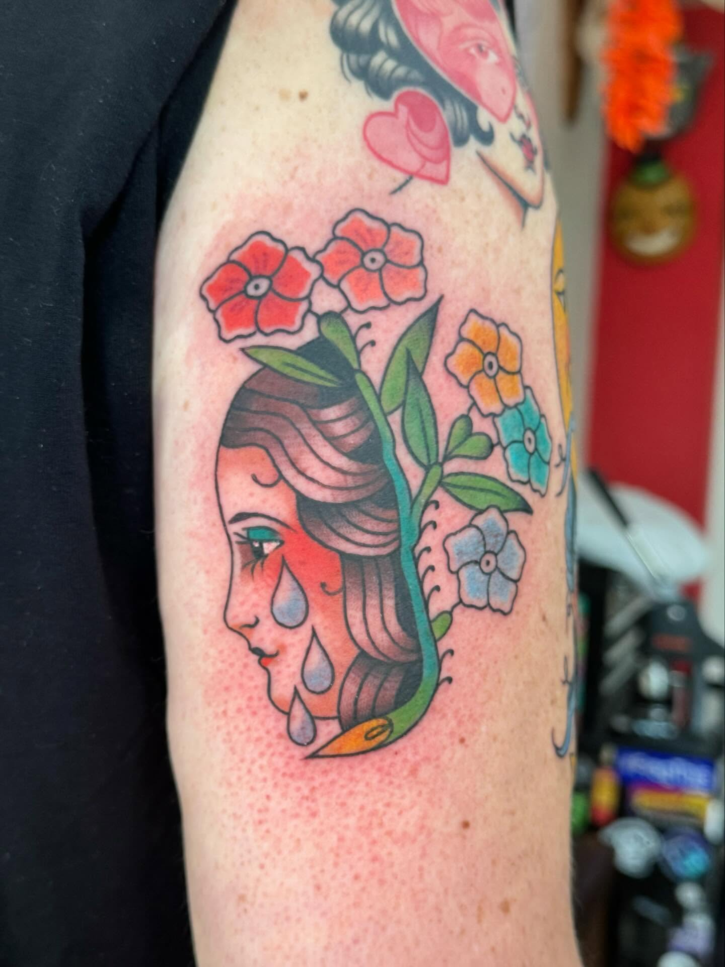 Tattoo by @tina_b_draws — american_traditional