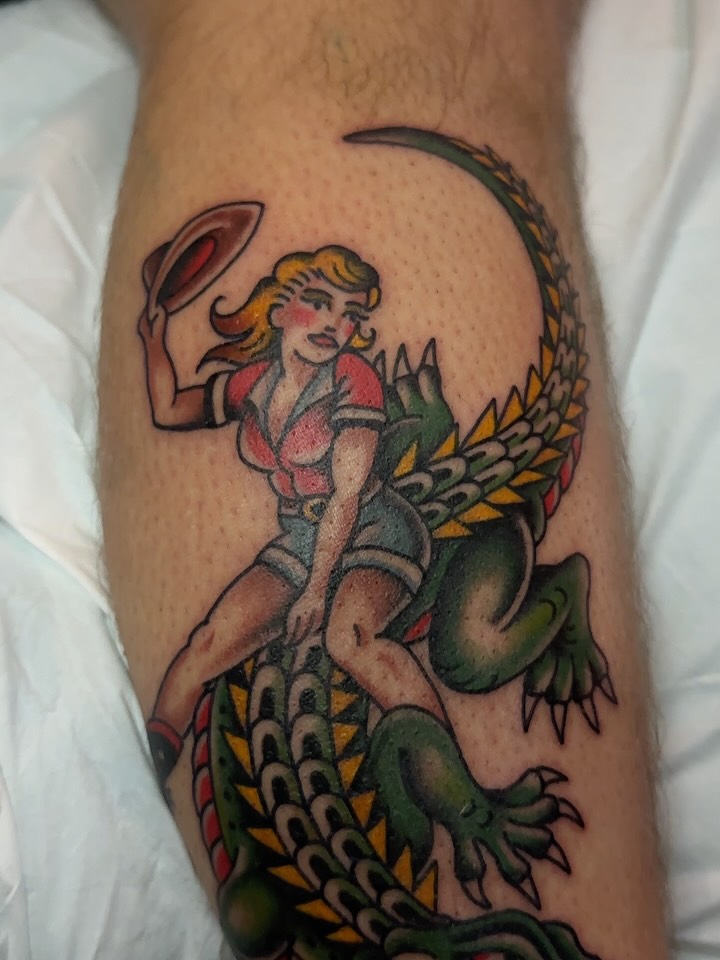 Tattoo by @soto_tattooer — american_traditional, dotwork