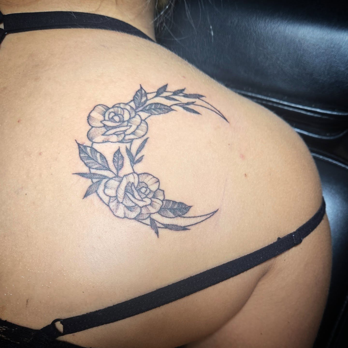 Tattoo by @killer_cait — black_and_grey
