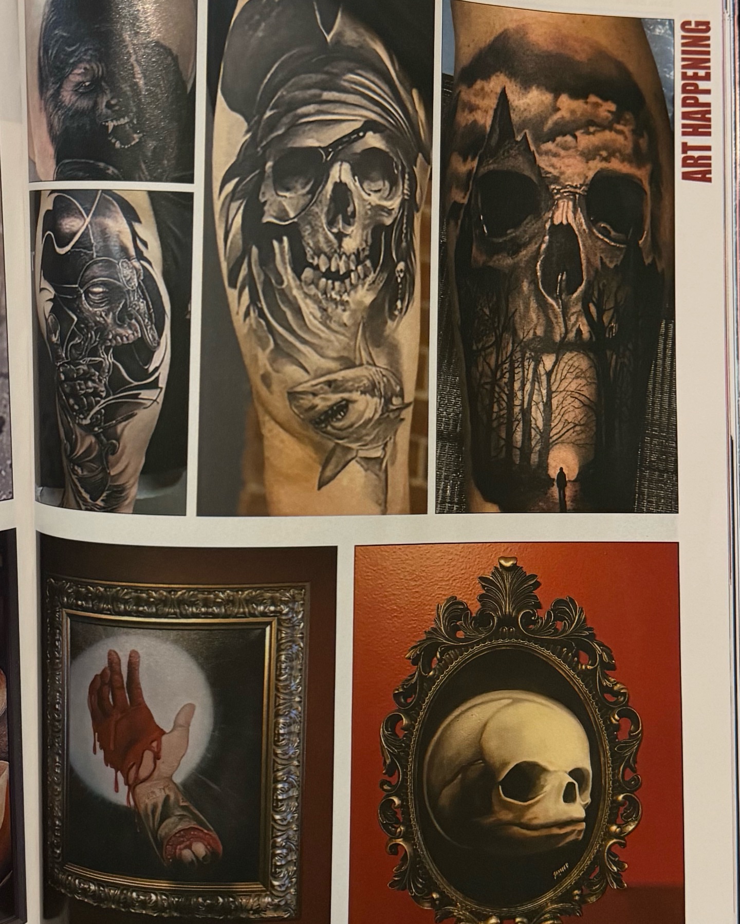 Tattoo by @halsawyersart — dark_realism
