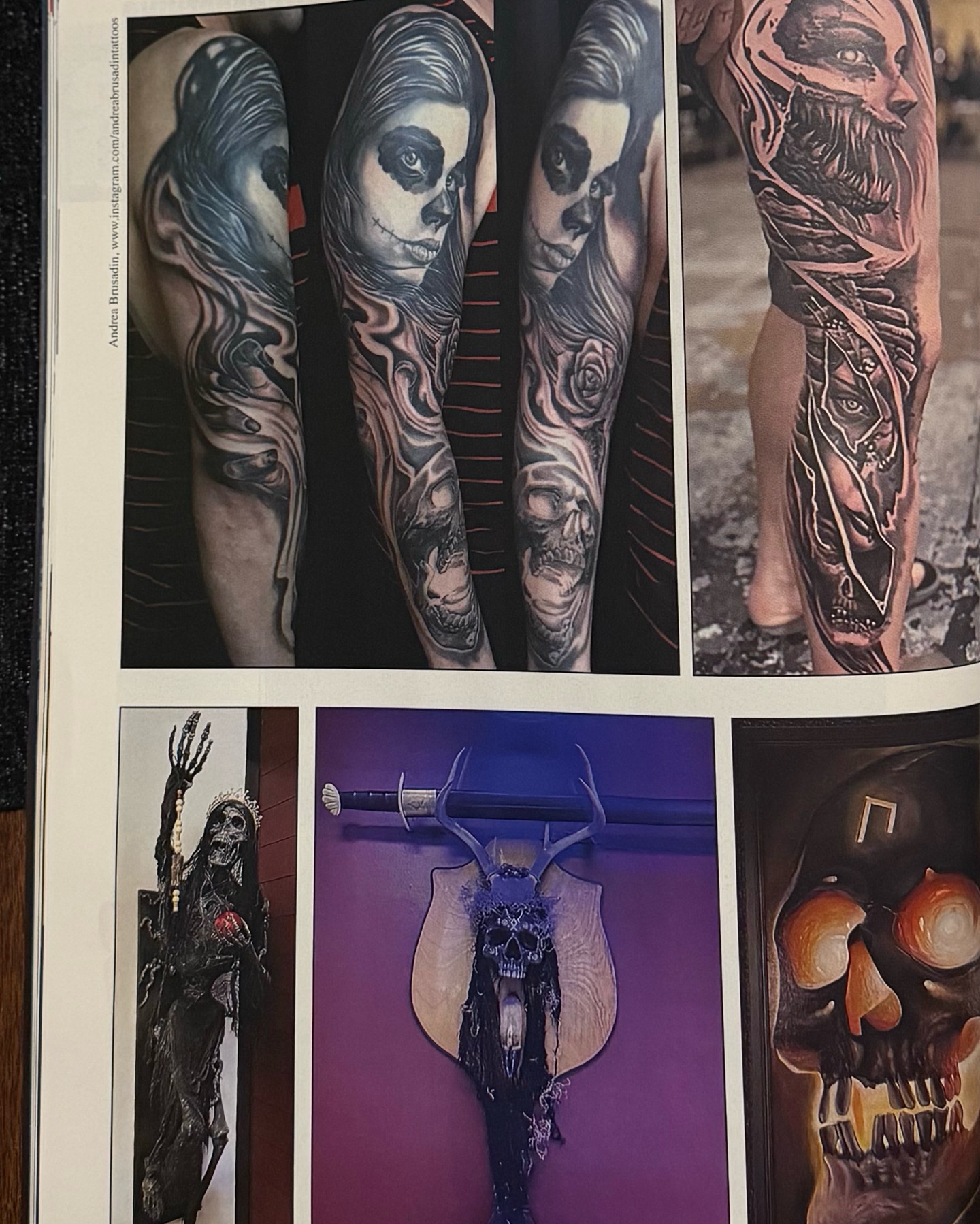 Tattoo by @halsawyersart — dark_realism, black_and_grey
