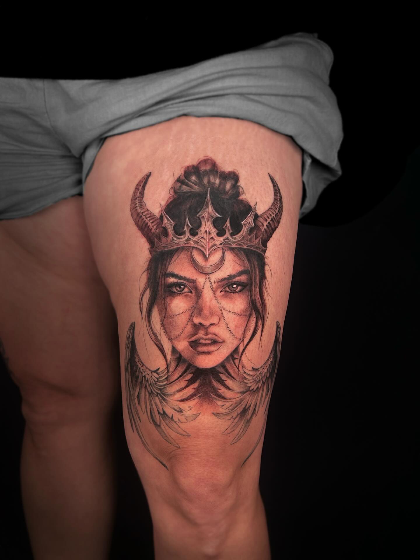 Tattoo by @xx_kipling_xx — dark_realism