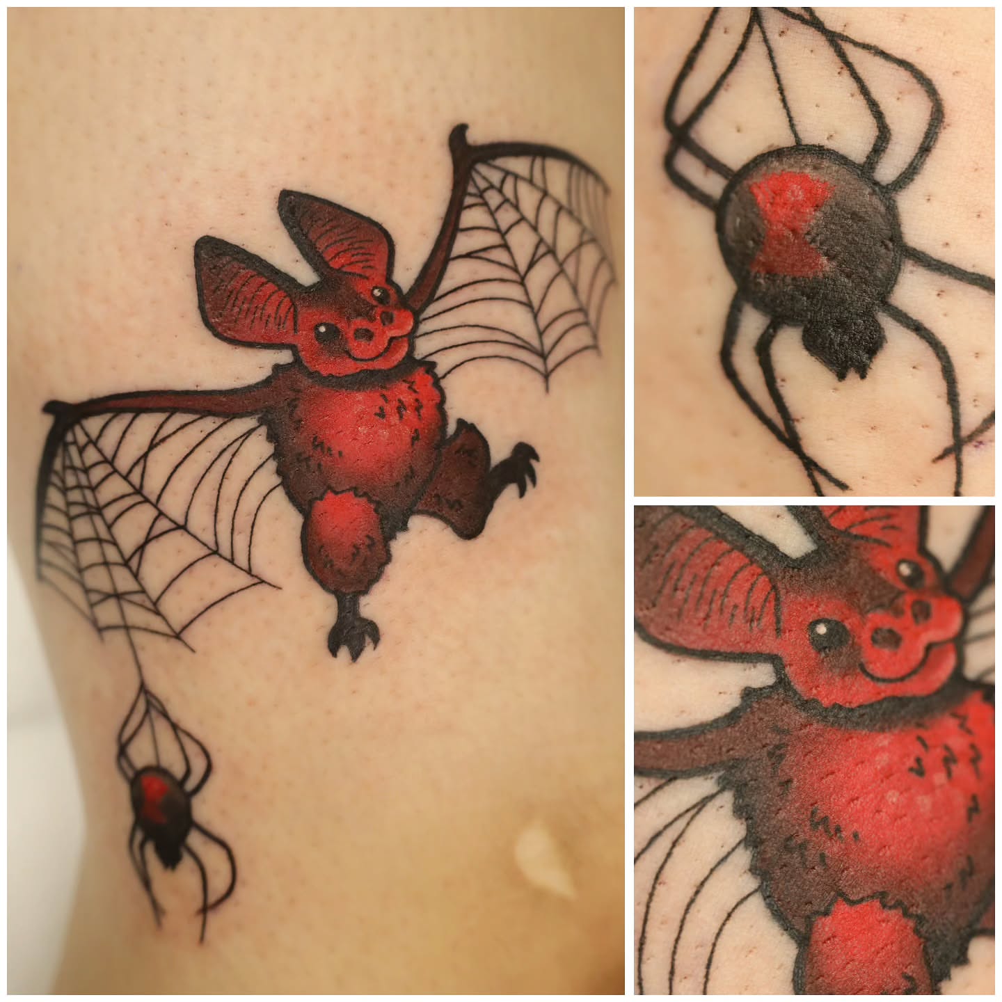 Tattoo by @catsclawtattoo — american_traditional, dotwork