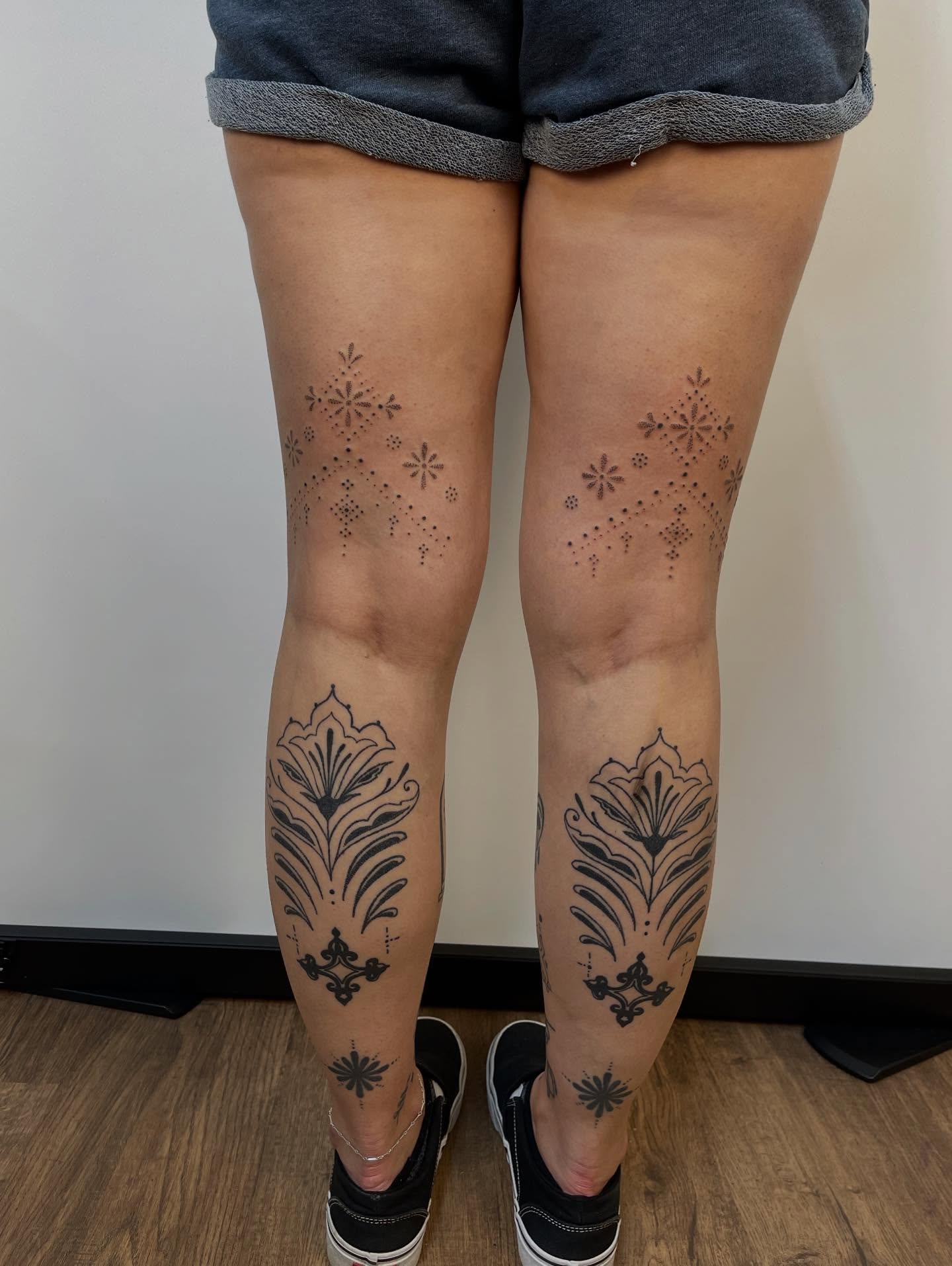 Tattoo by @permanent_pokes_ — dotwork