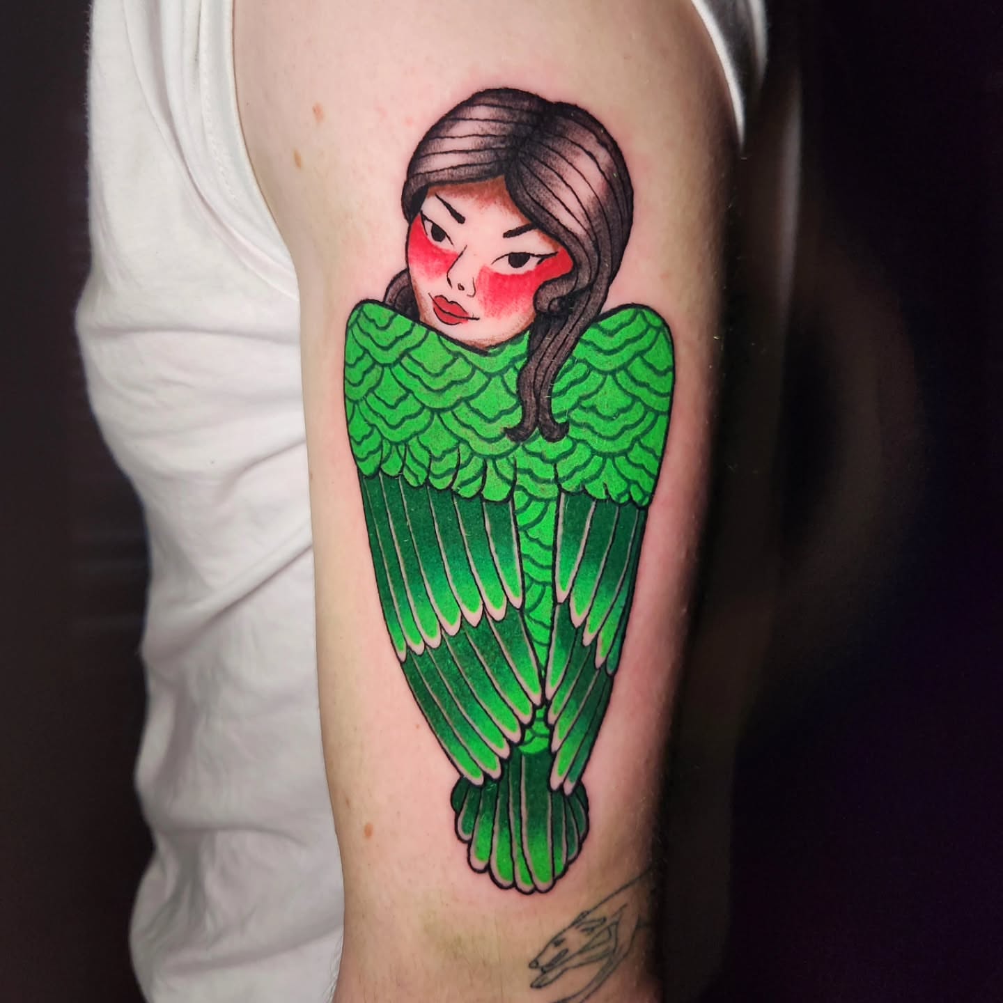 Tattoo by @bongobodyart — anime