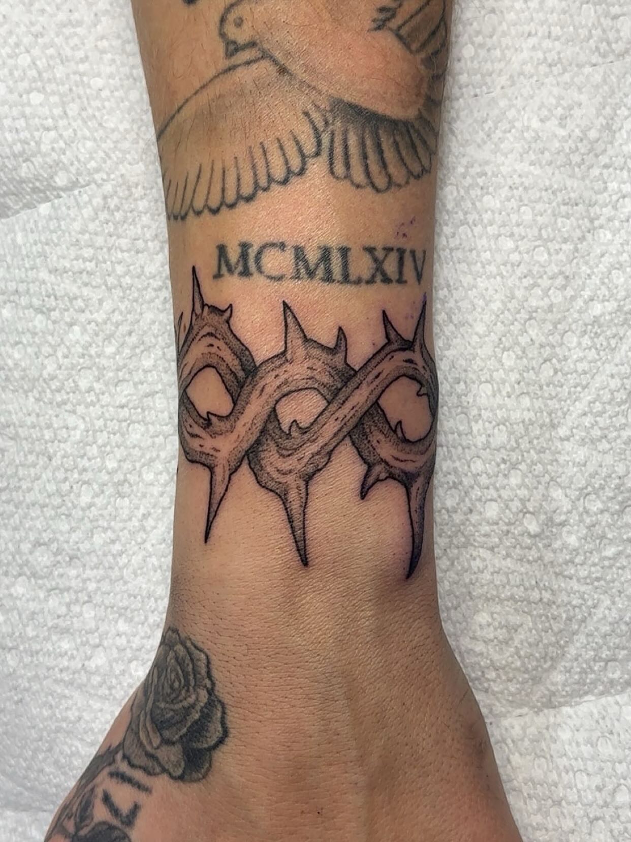 Tattoo by @izabelle_inks — black_and_grey