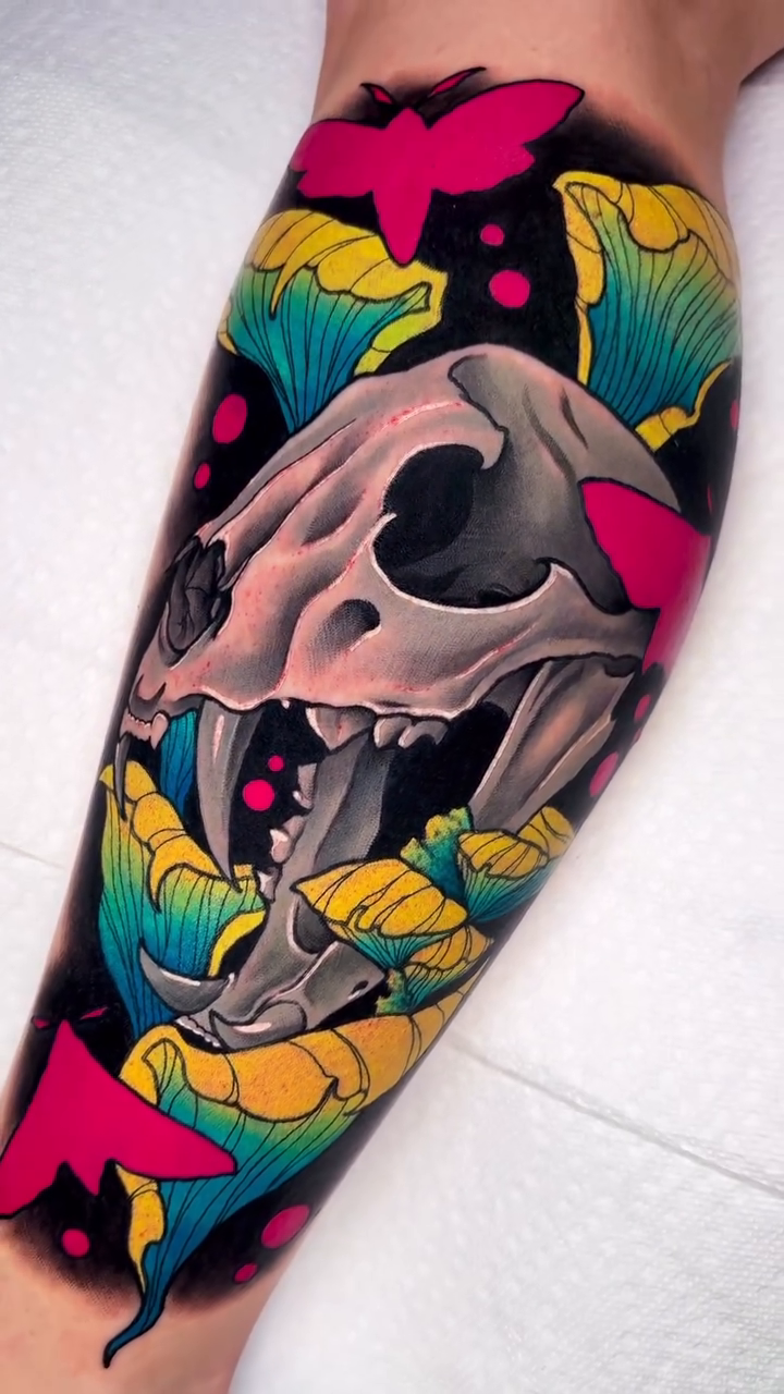 Tattoo by @sethholmestattoos — neo_traditional, dark_realism