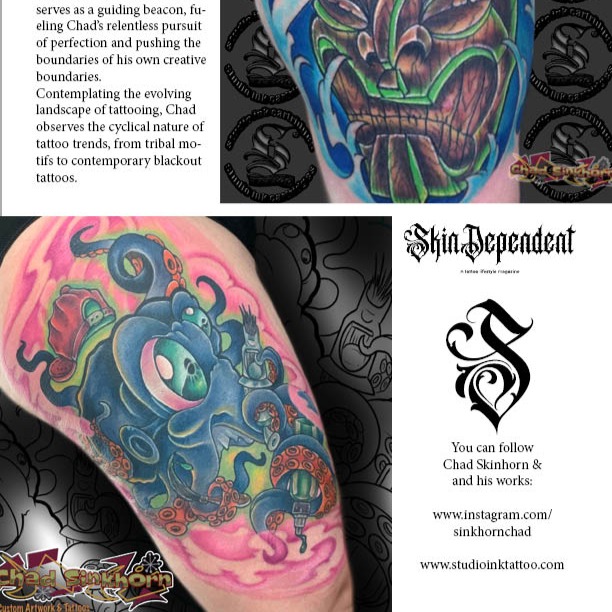 Tattoo by @almightycandy — new_school