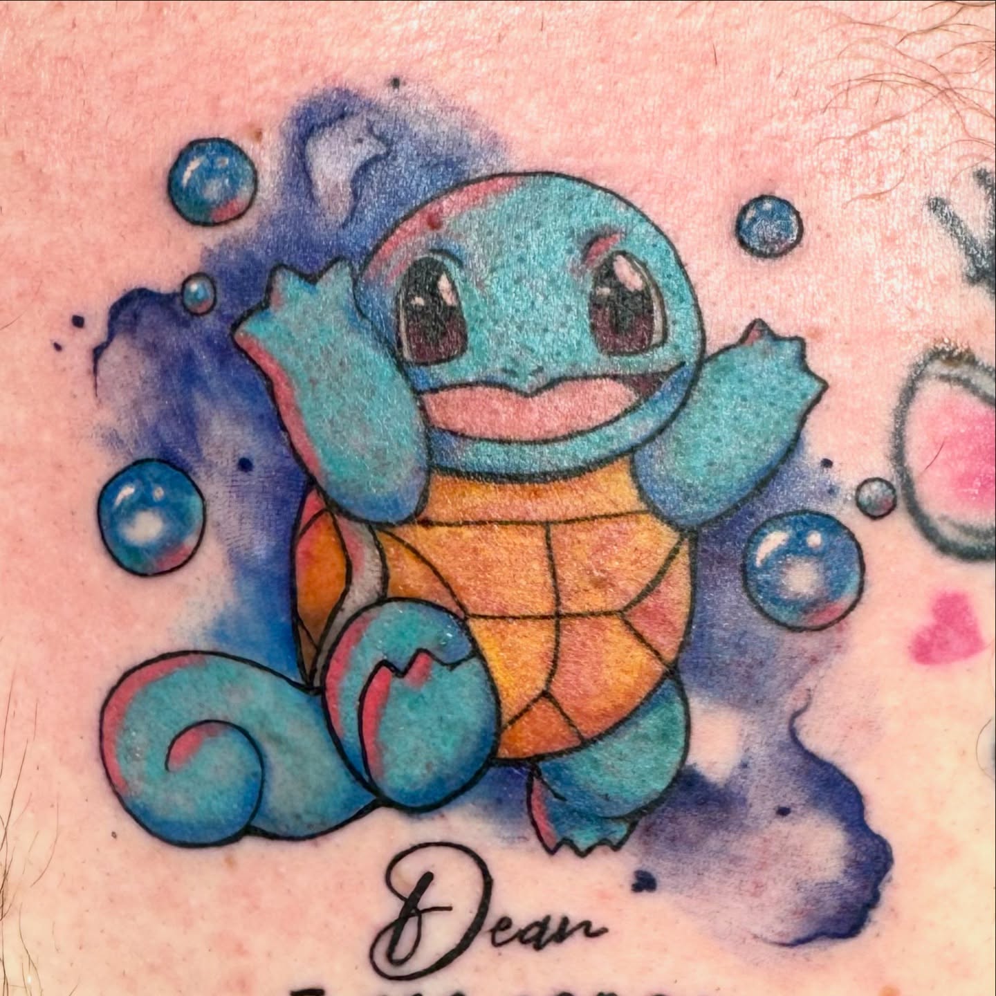 Tattoo by @sonderstattoos — watercolor
