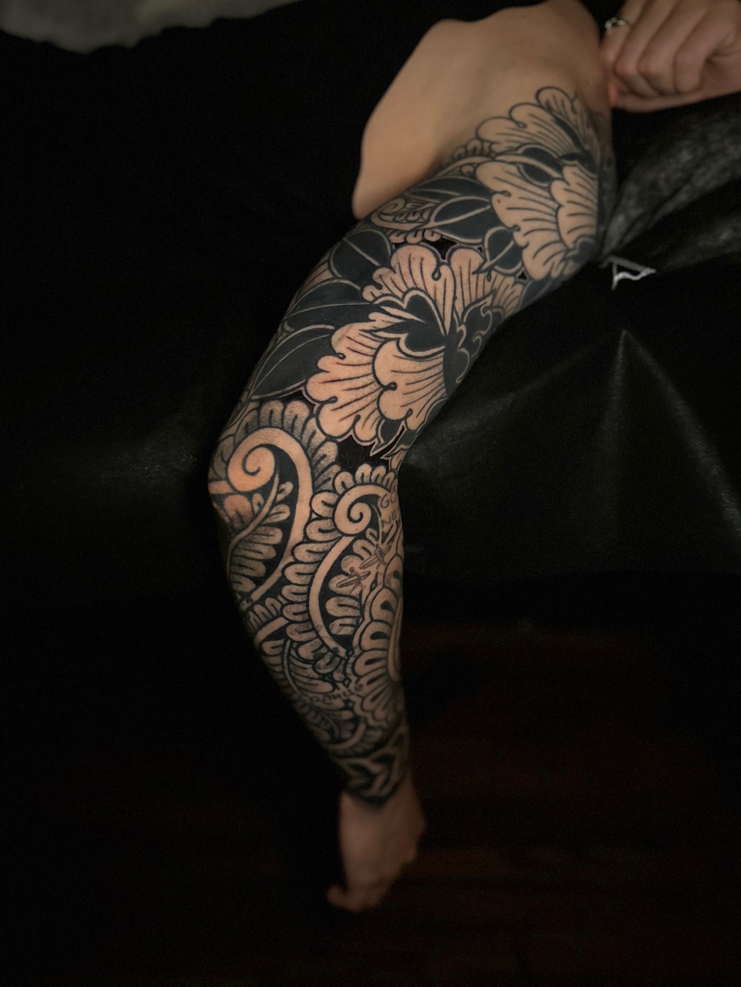 Tattoo by @blackadorn — black_and_grey