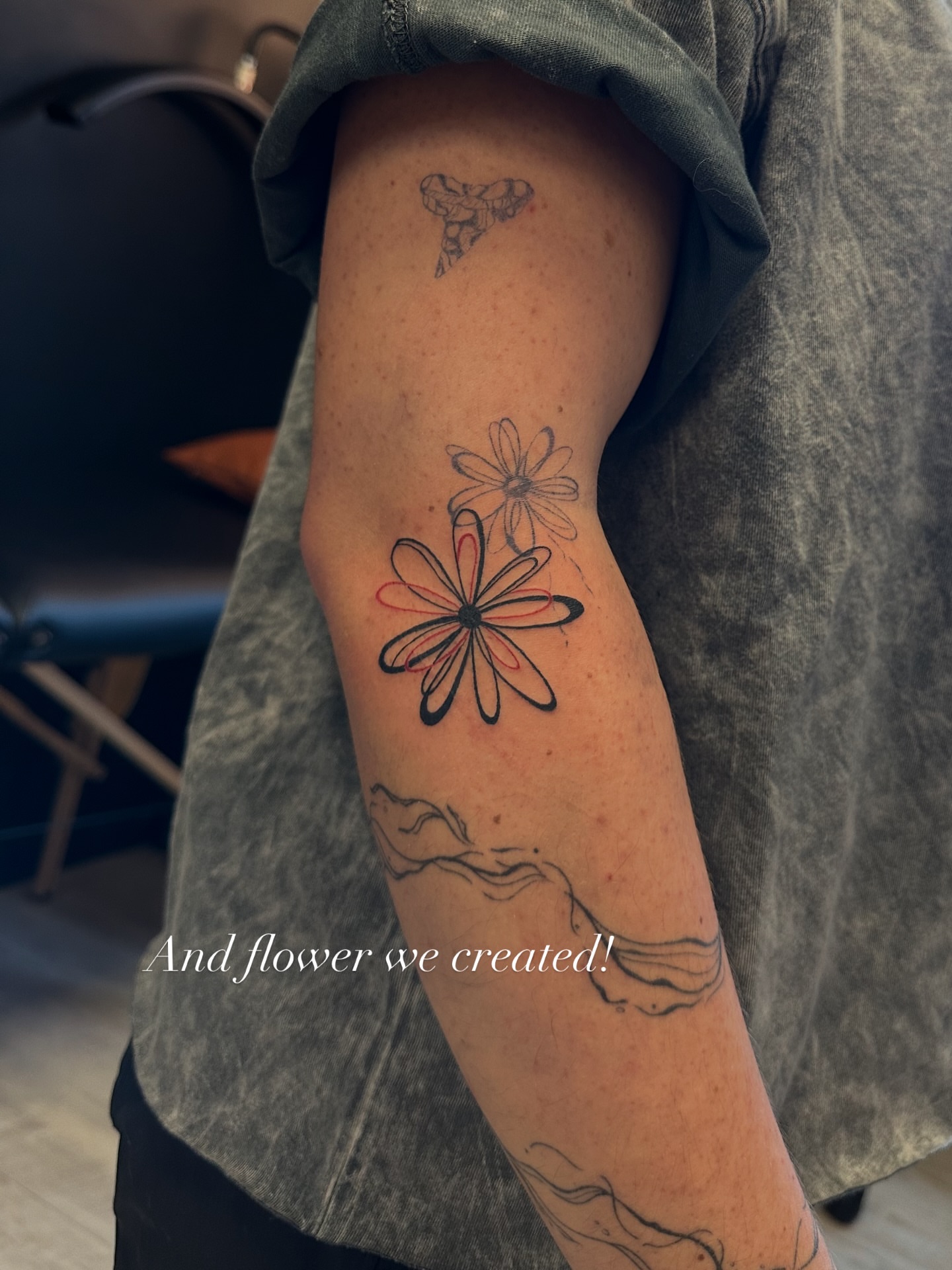 Tattoo by @liza.tattoos β geometric