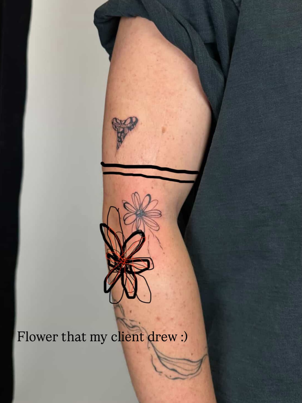Tattoo by @liza.tattoos β geometric