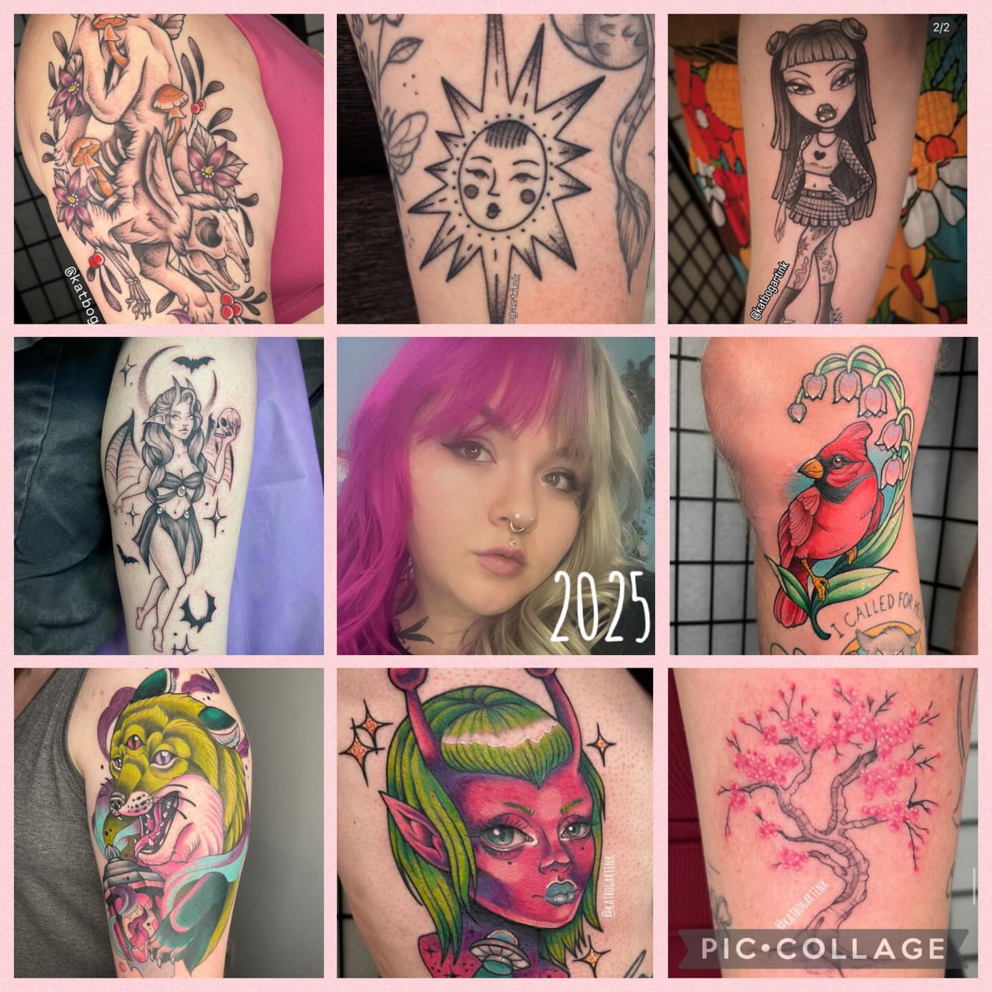 Sun American traditional tattoo on the forearm by Kat (Scout) Bogart