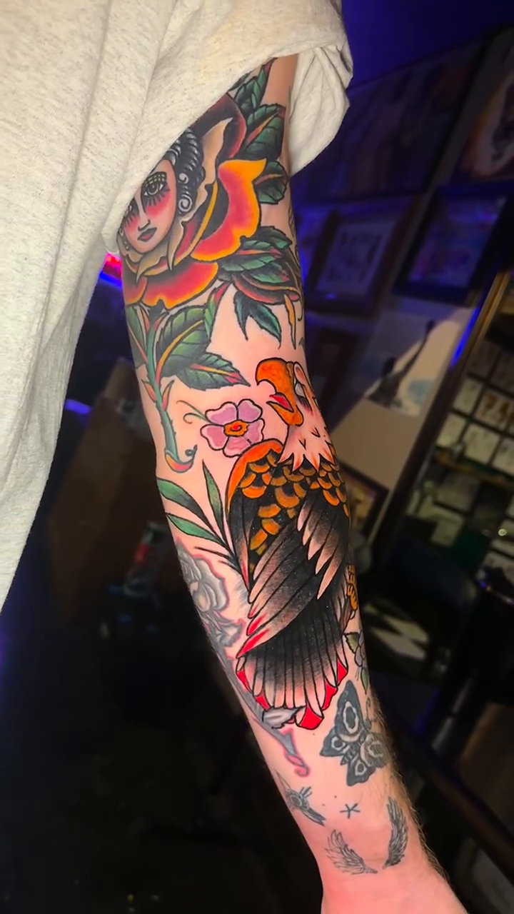 Tattoo by @mattryantattooer — american_traditional, neo_traditional