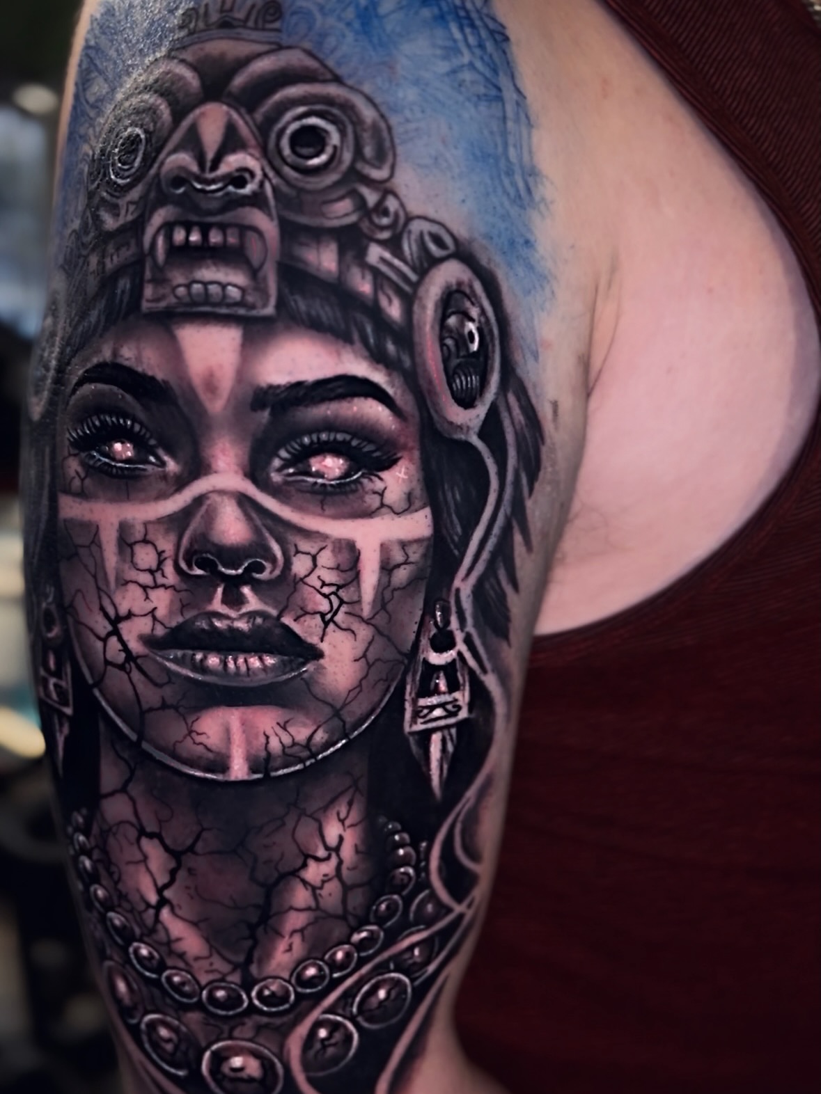 Tattoo by @echevarriatattoo — realism, dark_realism