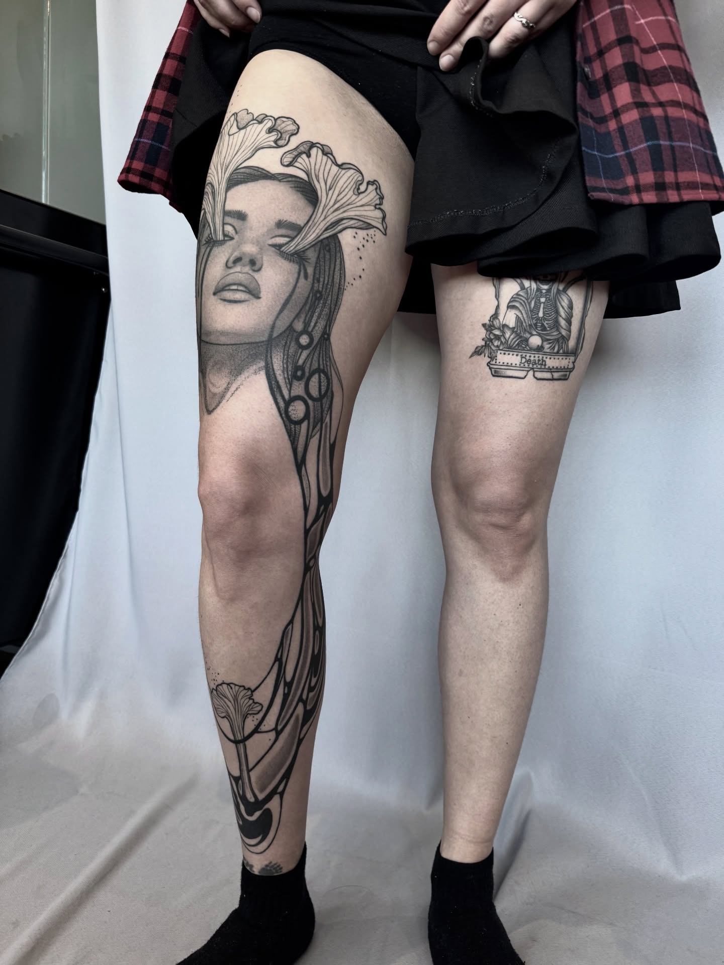Tattoo by @finite.not.infinite — black_and_grey, realism