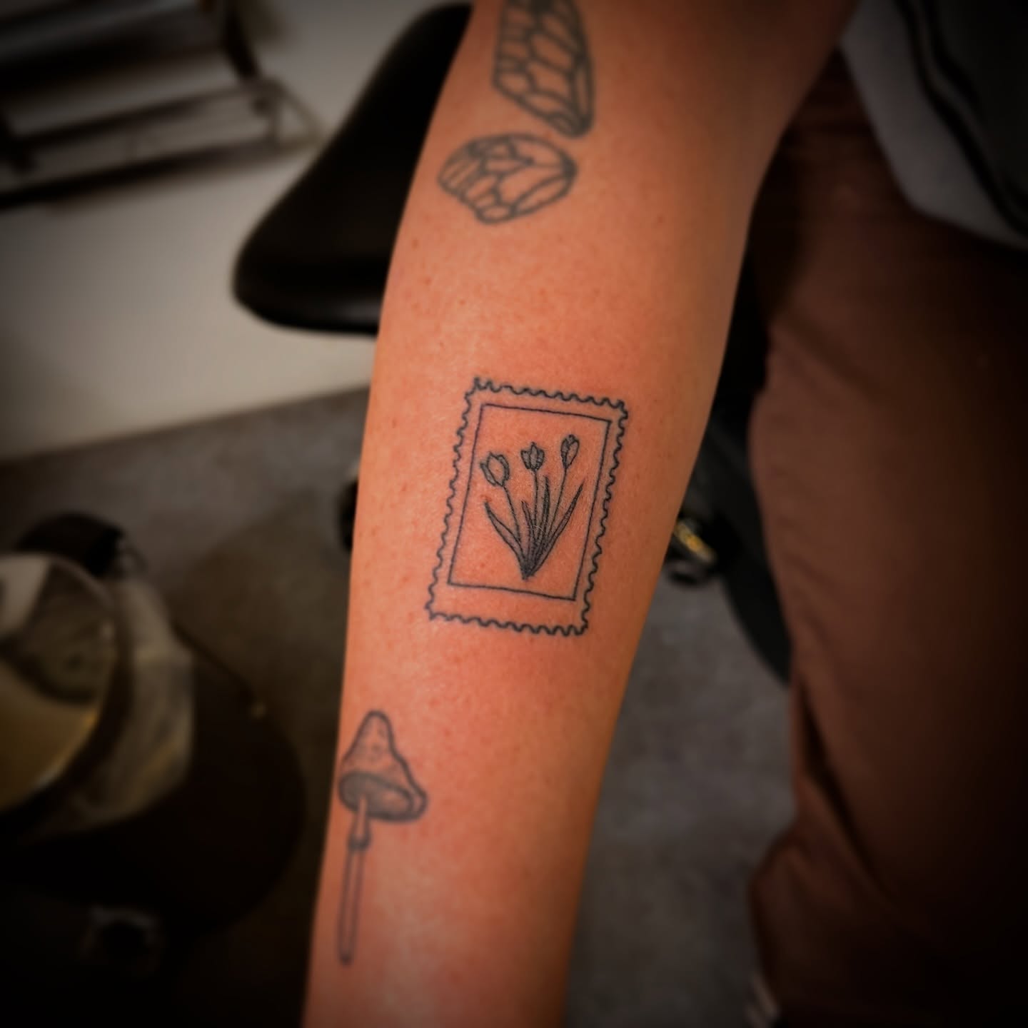 Tattoo by @yatush — minimalist