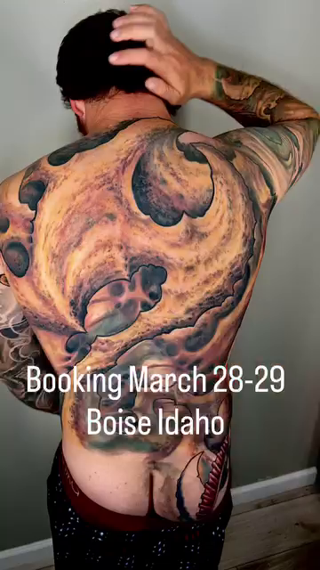 Octopus and waves japanese irezumi tattoo by Ty McEwen Tattoo Artist │ Bioorganic │