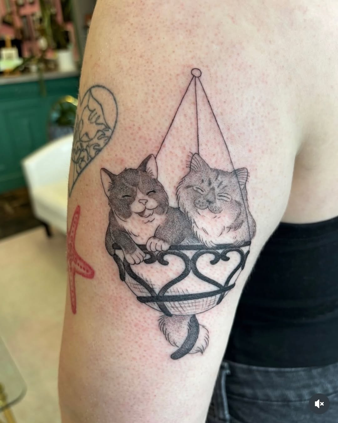 Tattoo by @beccabootattoos — fine_line, black_and_grey