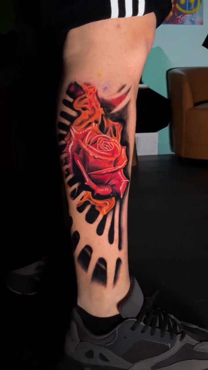 Tattoo by @d.muns_ink — realism, black_and_grey