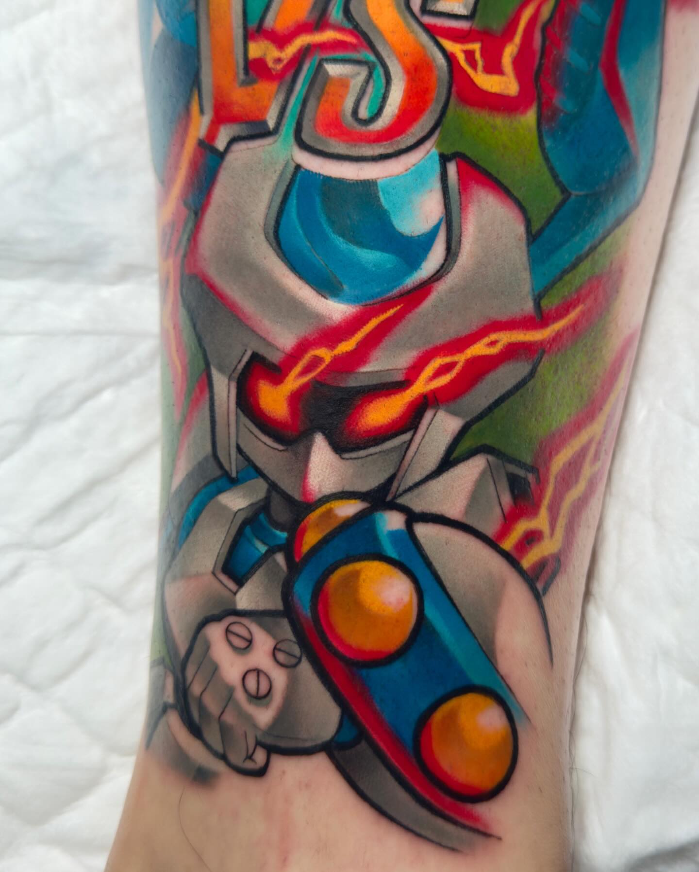 Tattoo by @romerotattoo — new_school, anime