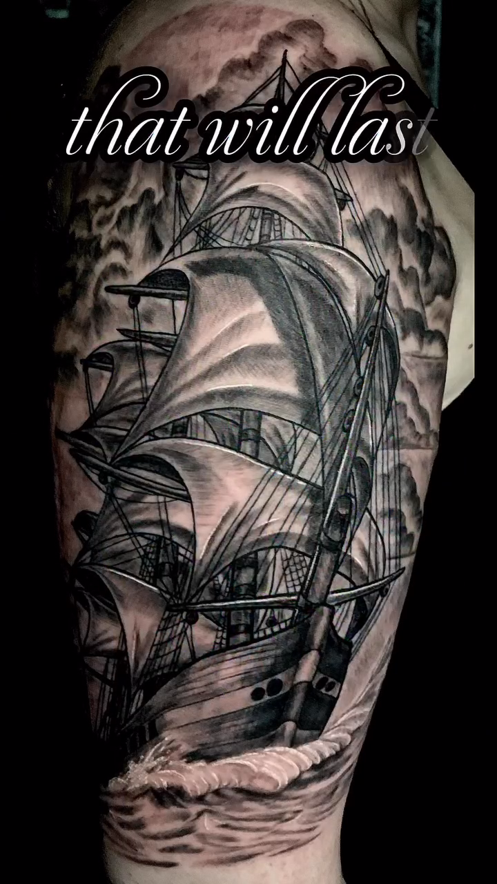 Tattoo by @phillyink — black_and_grey, realism