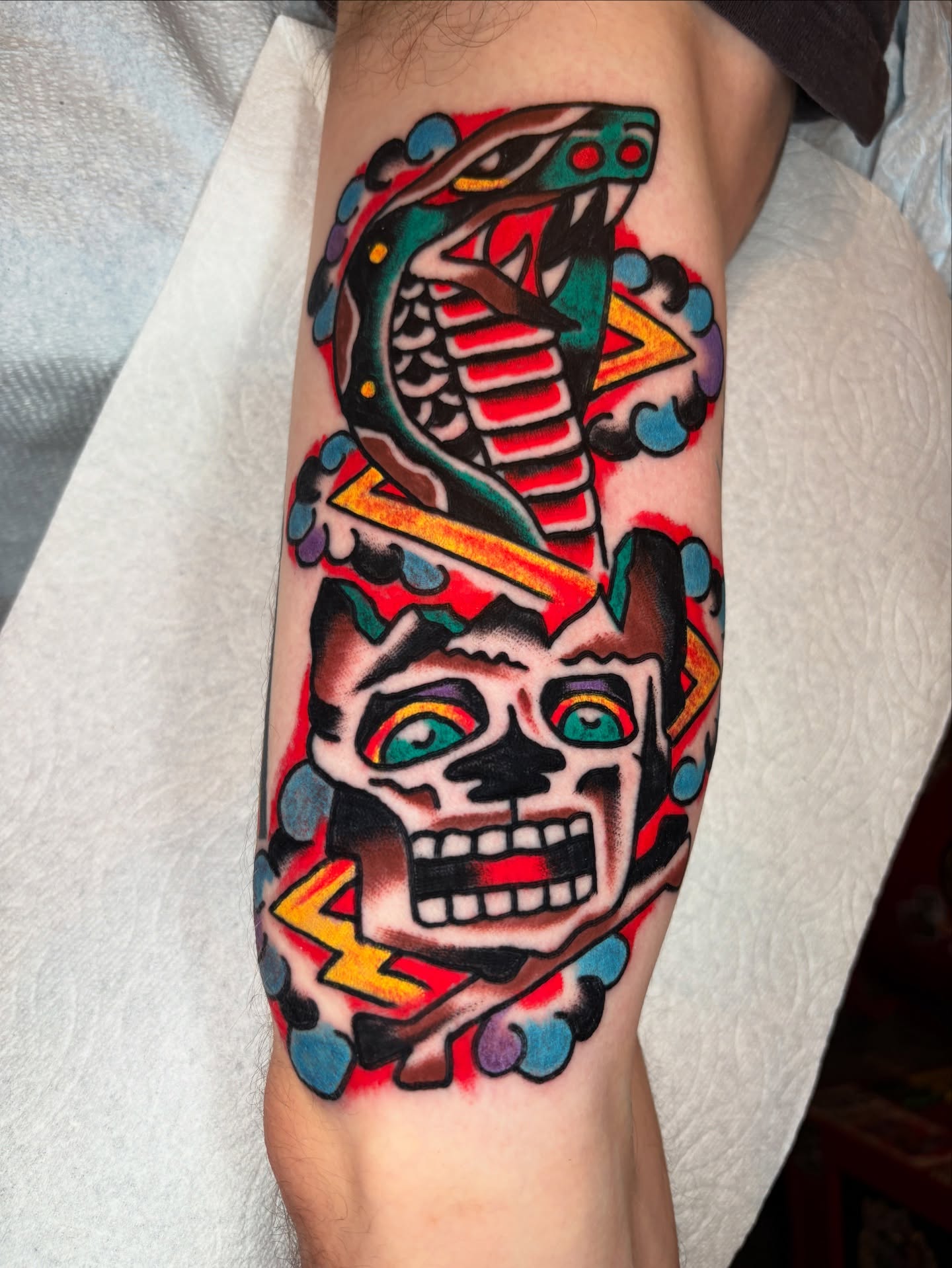 Tattoo by @zacktaylortattoos — american_traditional, chicano