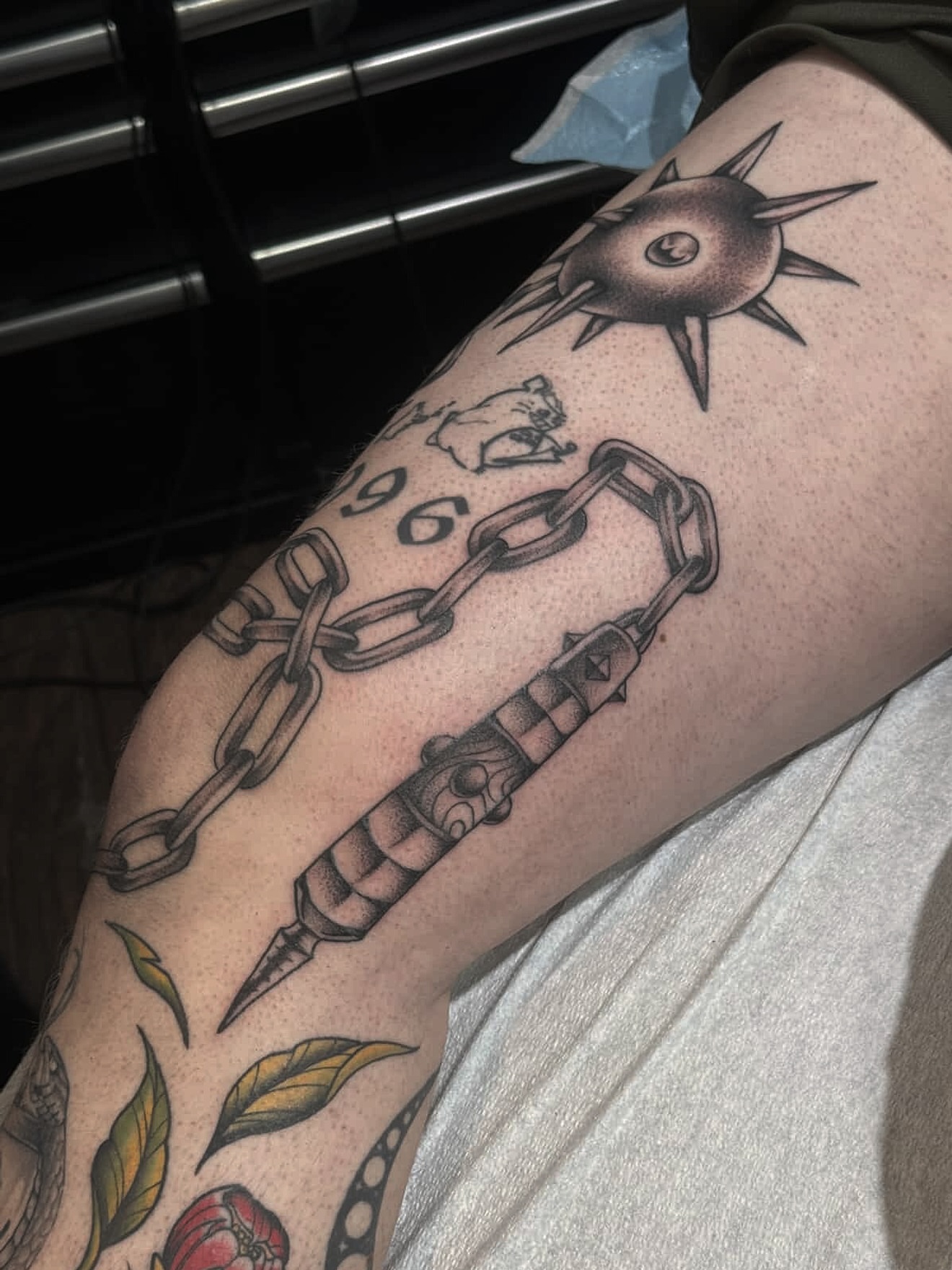 Tattoo by @welpfu — american_traditional, black_and_grey