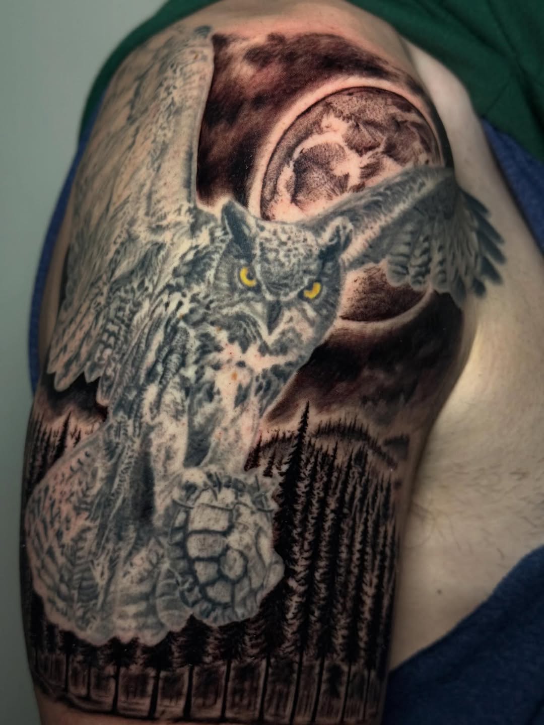Tattoo by @urbancowboyart โ realism, black_and_grey